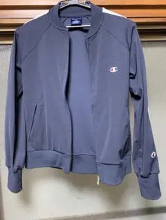 Champion ネイビー ジップアップジャケット