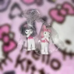 サンリオキャラクターズ ミニチュアチャーム クロミ マイメロディ ガチャガチャ