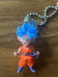 ドラゴンボール 超サイヤ人ブルー 孫悟空 キーホルダー