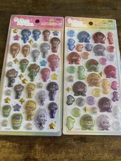 うるちゅる POP SEAL カラフルピーチ 2枚セット