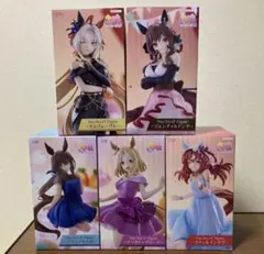 ラウンドワン限定　ウマ娘　Trio-Try-iT Figure フィギュア5体