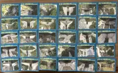 九州インフラカード　福岡県朝倉市砂防ダム　遊水池57枚＋乙石川遊砂地