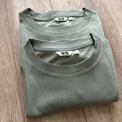 UNIQLO　エアリズム　オーバーサイズTシャツ XL 2枚セット