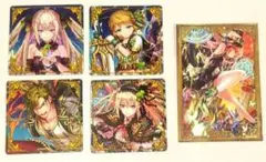 魔法使いと黒猫のウィズ ビジュアルコースター4枚＆ポストカードセット
