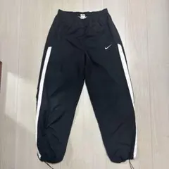 極太 00s OLD NIKE バギーナイロントラックパンツ XL サイドライン