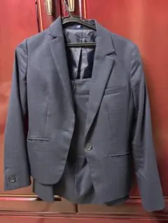 ネイビー ストライプ ビジネススーツ M