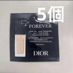 ディオールスキン　フォーエヴァー　フルイド　マット　0N ニュートラル　5個