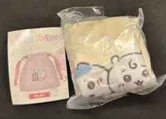 ちいかわベビー Baby 巾着ポーチ ハチワレ　うさぎ　ちいかわ　トリオ　②