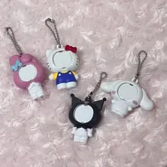 サンリオキャラクターズ フォトフレームマスコット　全４種コンプリートセット