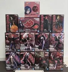 NARUTO-ナルト-疾風伝 暁フィギュア・ルームライト　セット