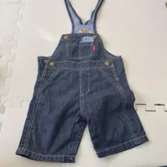 ミキハウスデニムオーバーオール