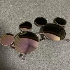 東京ディズニーリゾート　40周年　ミッキーマウス　サングラス　ピンクゴールド