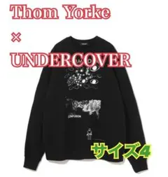 即完売！Thom Yorke × UNDERCOVER スウェット　サイズ5 黒 THOM YORKEとUNDERCOVERのコラボレートコレクションが販売開始