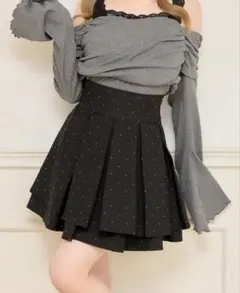 apres jour ハイウエストフレアスカパン