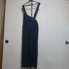 サロペットスタイルワイドパンツ　黒　Lサイズ　アベイルのサムネイル