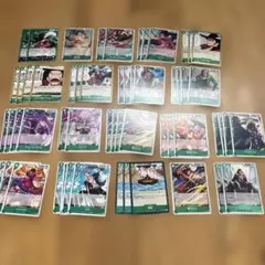 ワンピース　カード　蒼海の七傑　緑　ミホーク　デッキパーツ