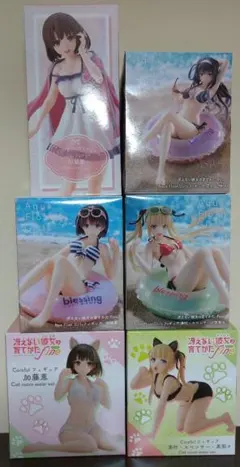 【セット】冴えない彼女の育てかた フィギュア 6種×各1個(合計6個)