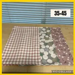 ランチョンマット35×45 チェック柄・花柄・さくらんぼ柄 3枚組①