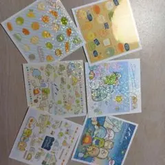 すみっコぐらし シールステッカー 6枚セット