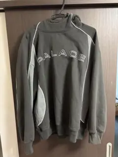 PALACE ハイネック グレー パーカー Mのサムネイル