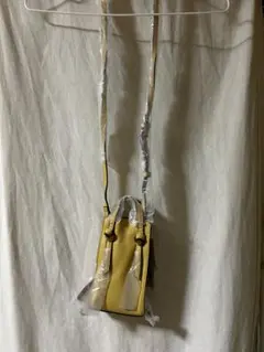 GLOBAL WORK イエロー ショルダーバッグ