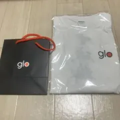 【非売品】glo 銀座ストア ホワイト Tシャツ 袋付き