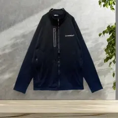 希少 ノースフェイス フルジップ ジャケット XL 黒 企業物 US古着