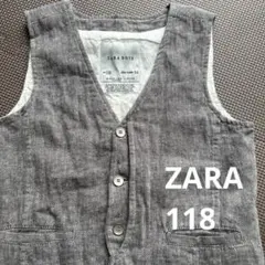 ZARA BOYS ザラ　グレー　ベスト　フォーマル　スーツ　118cm 110