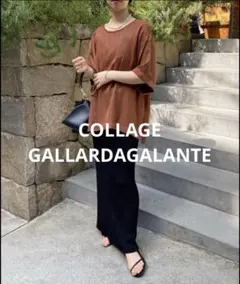 【COLLAGE GALLARDAGALANTE】 半袖 Tシャツ・ブラウス F