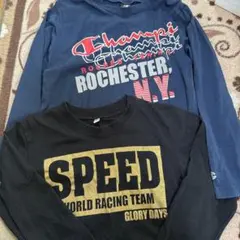 長袖カットソー SPEED WORLD RACING TEAM 140 2枚