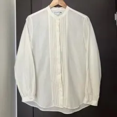 ユニクロ×イネス　シアーコットンスタンドカラーシャツ　Lサイズ