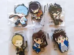 銀魂　ラバーマスコット　ガチャガチャ　銀時　高杉　土方　トッシー　伊東　新八