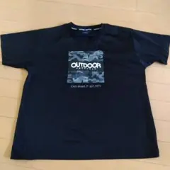 OUTDOOR PRODUCTS ブラック Tシャツ 160
