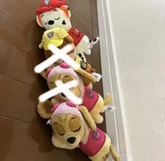 パウ・パトロール ぬいぐるみ 2体セット