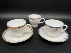 ◯WEDGWOOD カップ3個&ソーサー2枚