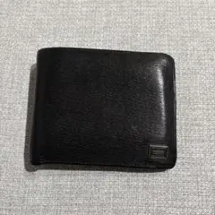 PORTER ポーター CURRENT カレント黒 ブラック 二つ折り財布のサムネイル