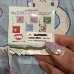 Mini Sanrio シークレットビニールウォレット風ミニミラーのサムネイル