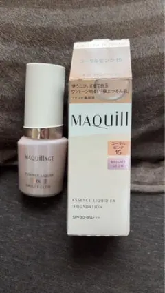 MAQuillAGE エッセンスリキッド ブライトグロウ コーラルピンク15