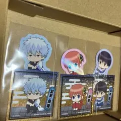 銀魂 まちぼうけ ステッカーコレクション 万事屋セット 銀時 神楽 新八