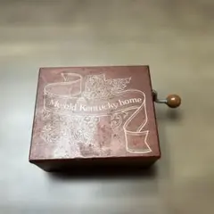 木製オルゴール My old Kentucky home