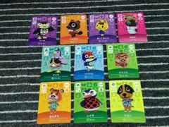 【10枚セット】どうぶつの森 amiiboカード アミーボカード