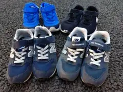 M*y様 キッズ用シューズ4足セット　サイズ21　使用感あり