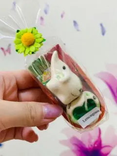 【新品未開封】アロマキャンドルとゾウさんのお香★レモングラスの香