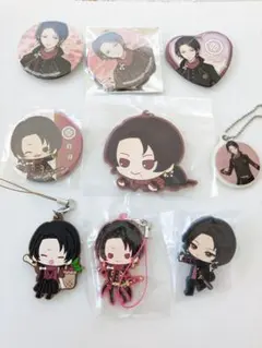 加州清光　缶バッジ、ラバスト等　刀剣乱舞　とうらぶ　沖田組