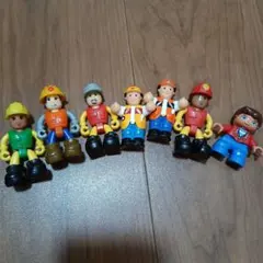 作業員LEGO 7体セット