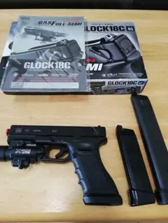 東京マルイ GLOCK18C ガスガン X400 ULTRA ロングマガジンのサムネイル