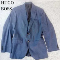 HUGO BOSS GUABELLO ネイビー ストライプ テーラードジャケットのサムネイル