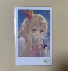 にじさんじ　星川サラ　ウィンターデート　チェキ