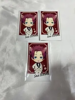 ブルーロック 糸師冴 ナンジャ フォトカード 3枚セット