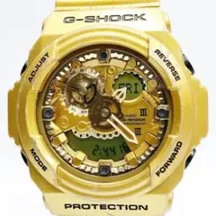 稼働品 新品電池 CASIO G-SHOCK 腕時計 ゴールド GA-300GD